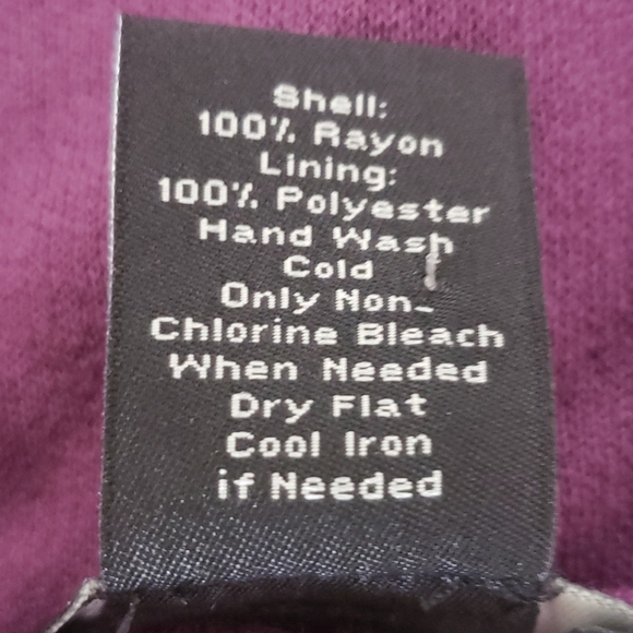 Ann Taylor purple shirt top - Picture 4 of 4